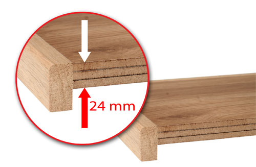 stopnie panelowe o grubosci 24mm